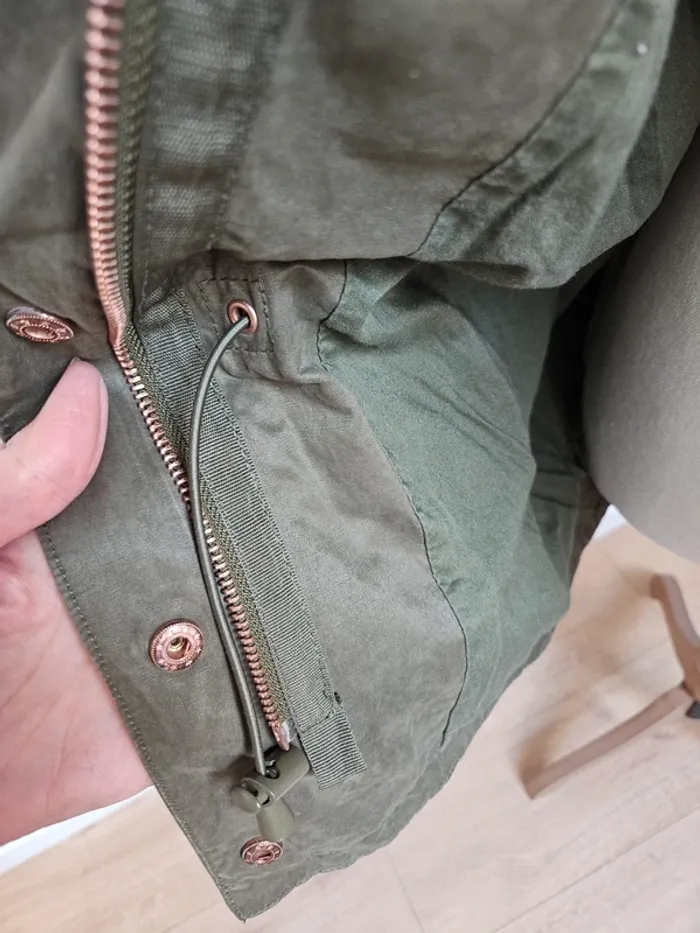 Veste army décontractée Kaki H&M T.40 - photo numéro 7