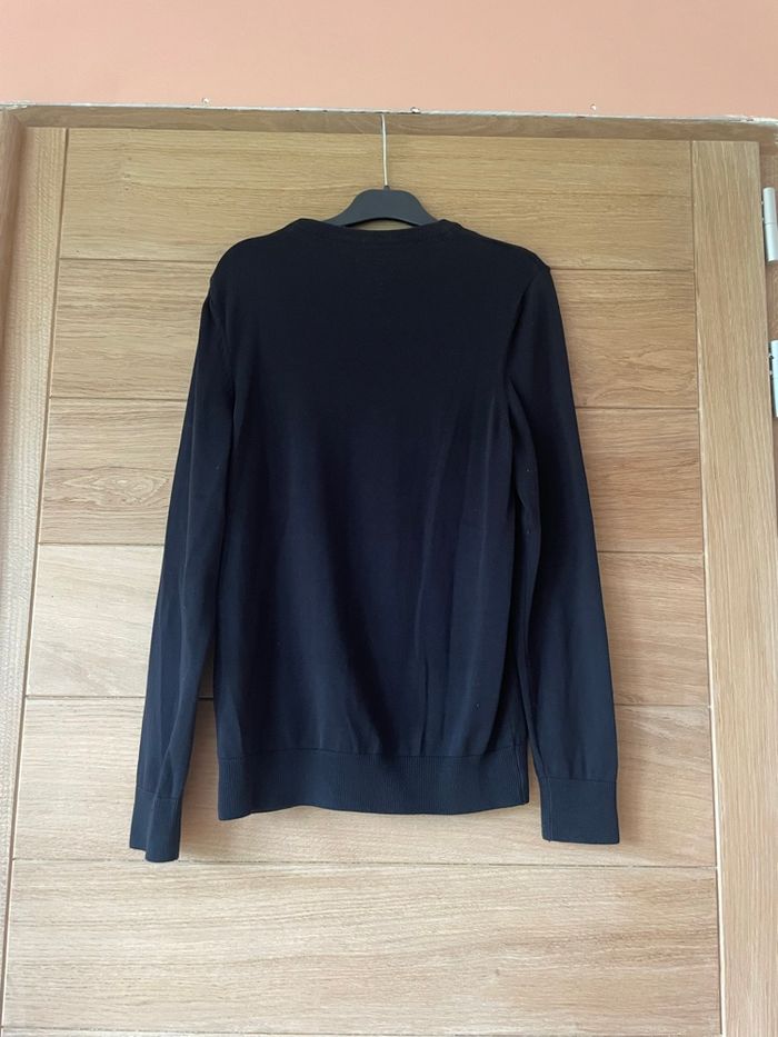 Pull fin noir devred - photo numéro 5