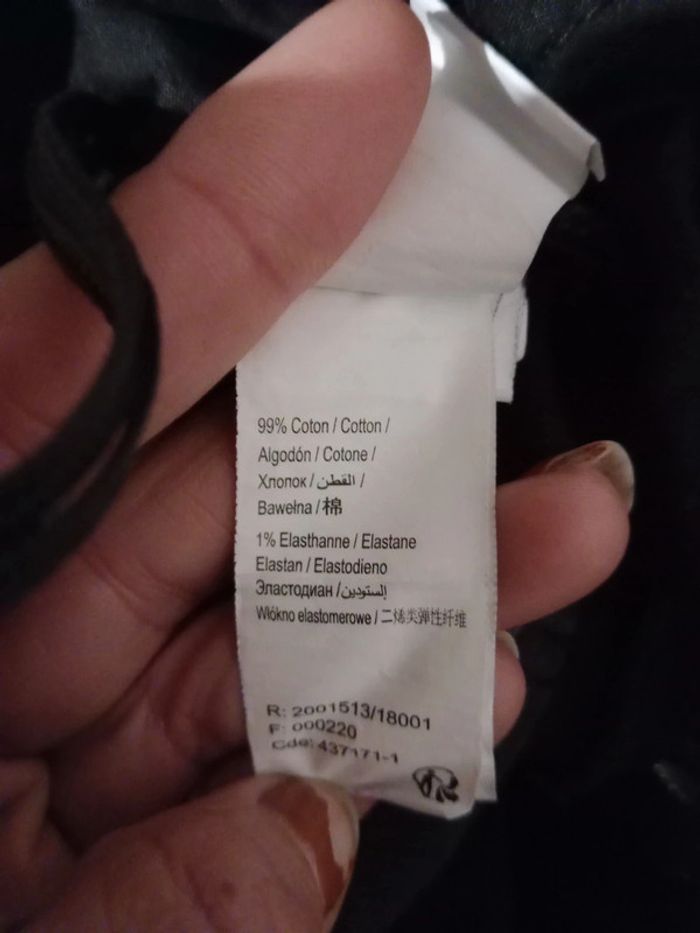 Jean femme 38 noir skinny c30 - photo numéro 13