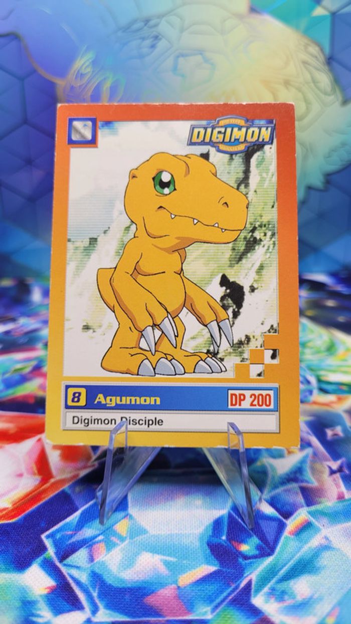 Carte Digimon Agumon 11/34 Édition Série TV
