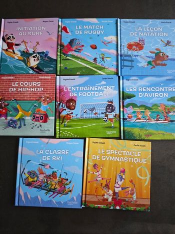 esprit sportif livres mc do lot de 8 