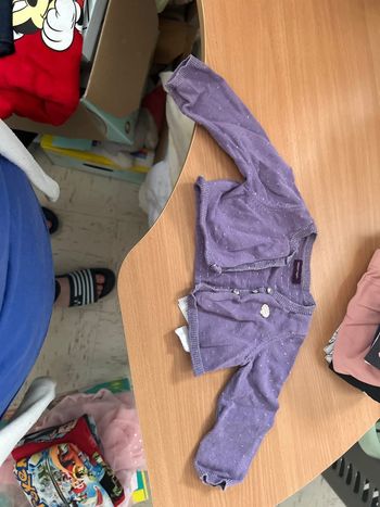 Gilet manche longue