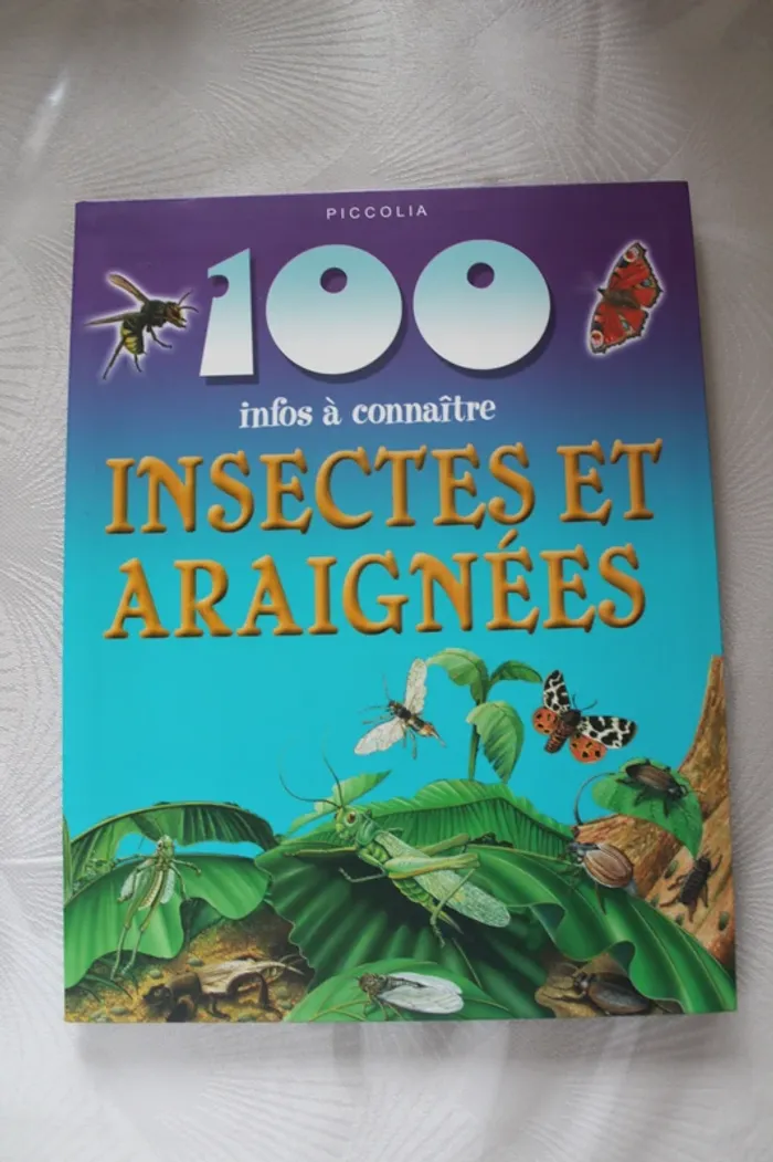 Livre Insectes et araignées