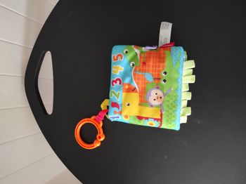 Livre d’activités bébé – Tissu – Mixte