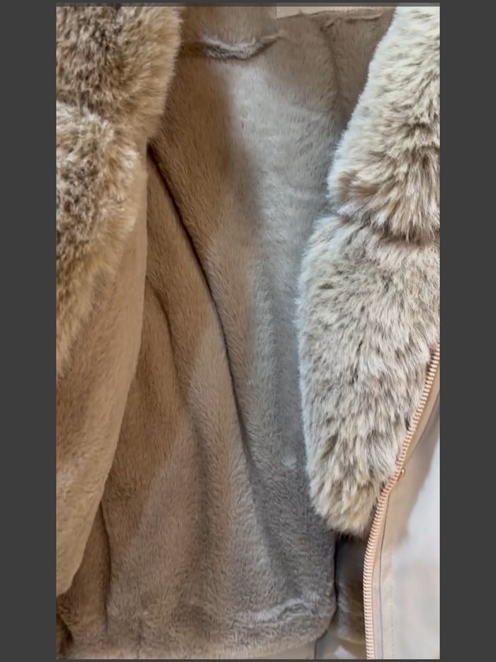 Manteau fourré enfant chaud 10 ans - photo numéro 3