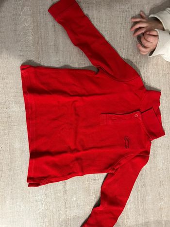 Maillot à col avec manche longue