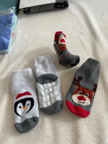 Chaussettes anti dérapantes de Noël 19/22
