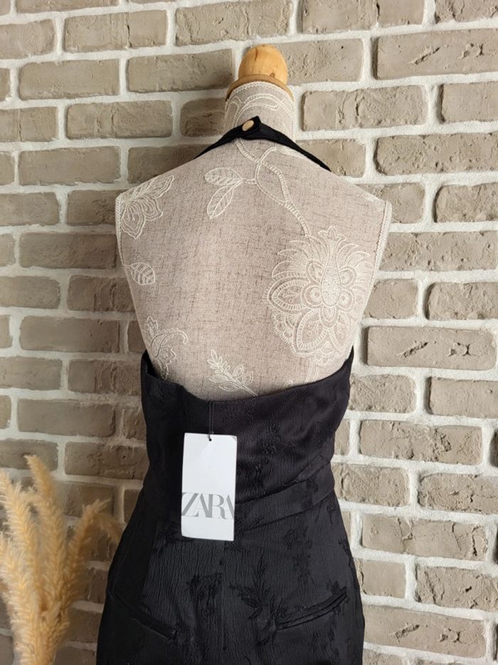 Magnifique combinaison dos nu noire Zara - Neuve avec étiquette - photo numéro 16