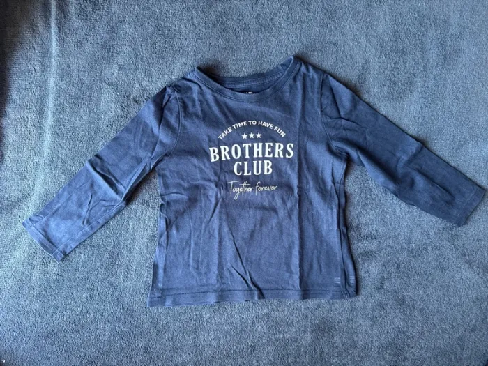T-shirt bleu marine Kiabi 3 ans