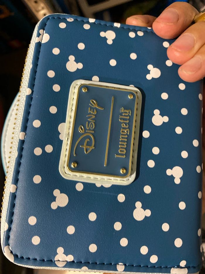 Portefeuille loungefly disney neige - photo numéro 2