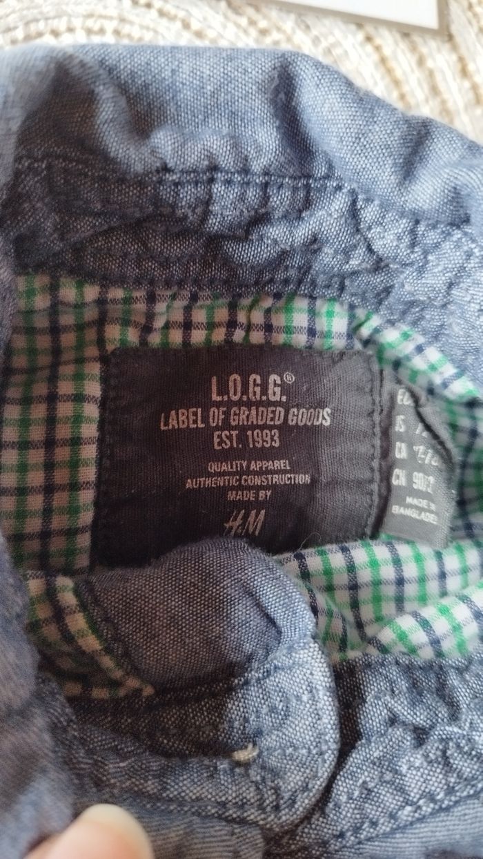 Chemise épaisse 18 mois H&M - photo numéro 3
