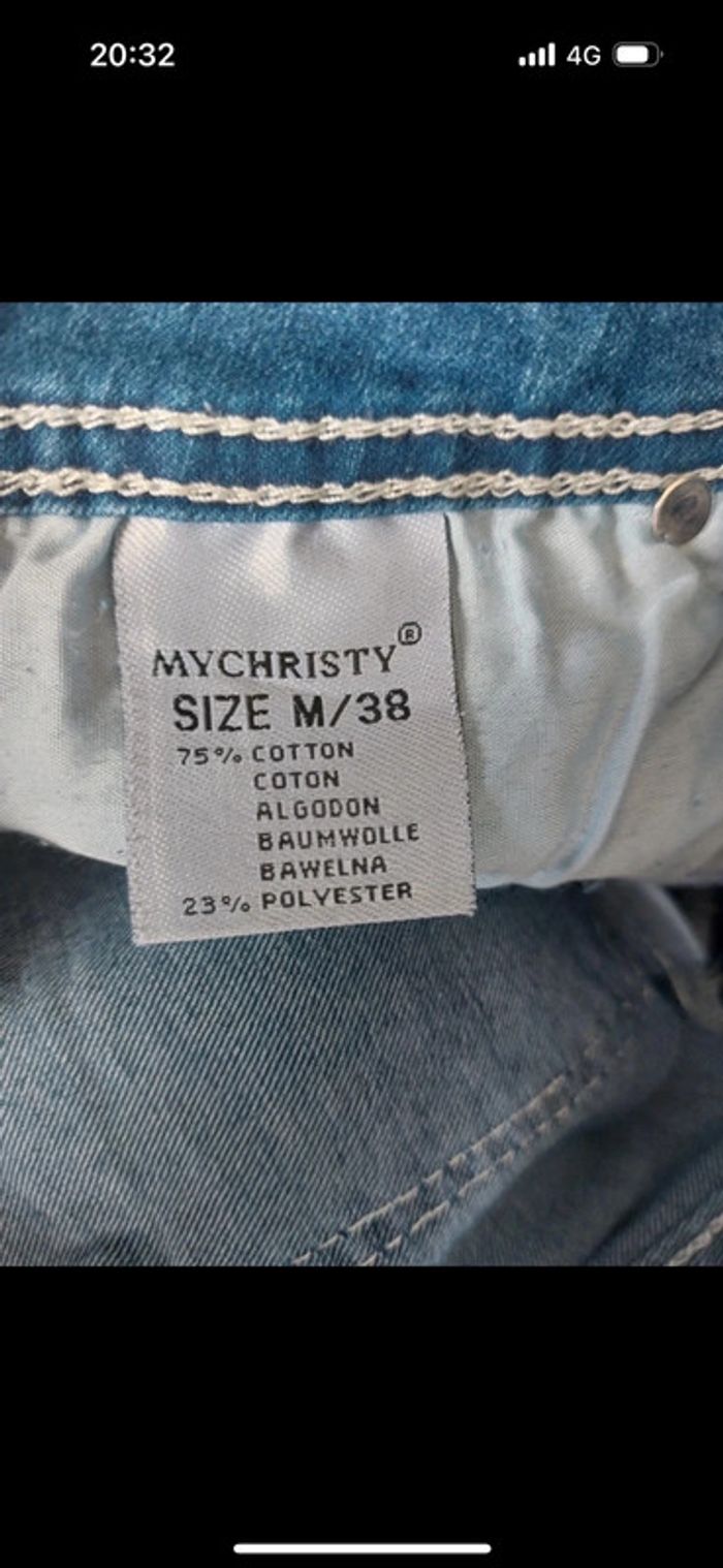 Jeans My Christy taille 38 (M) neuf - photo numéro 7