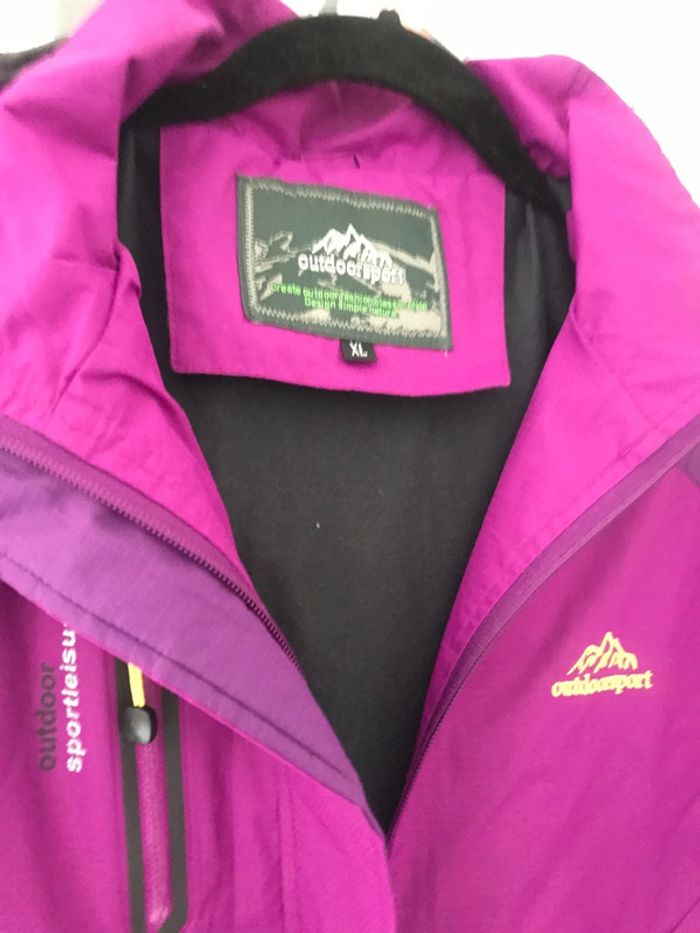 Blouson coupe-vent randonnée montagne ski Outdoorsport L/Xl - photo numéro 3