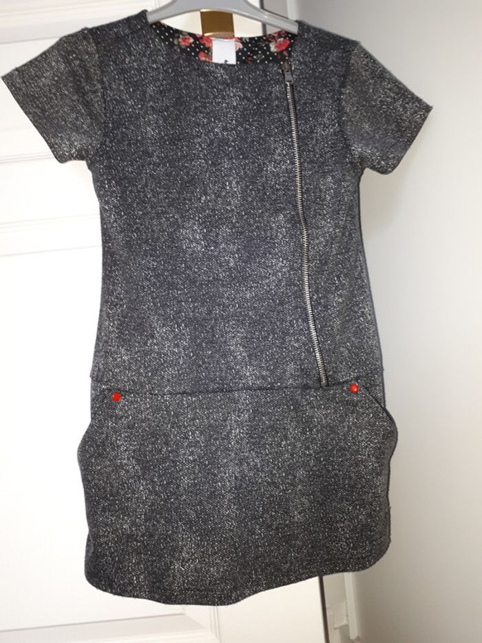 Robe grise Palomino 8 ans