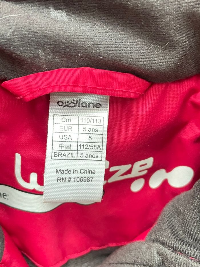 Combinaison de Ski/neige Wed’ze 5 ans - photo numéro 4