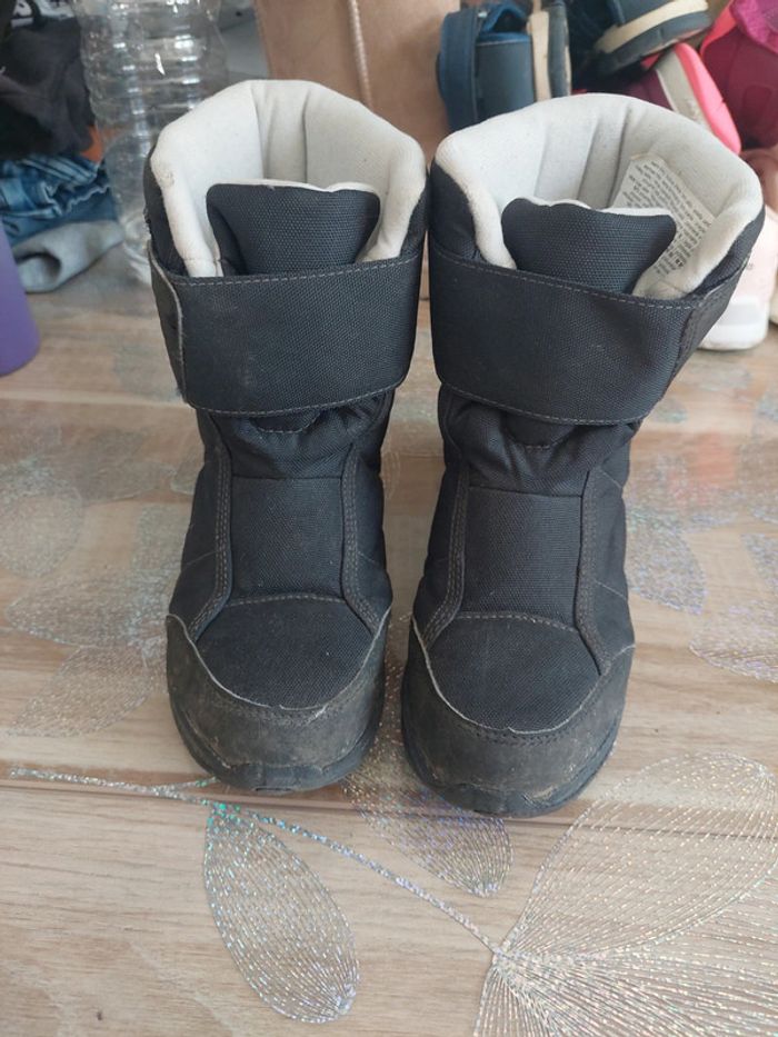 Boots ski fille/garçon 32