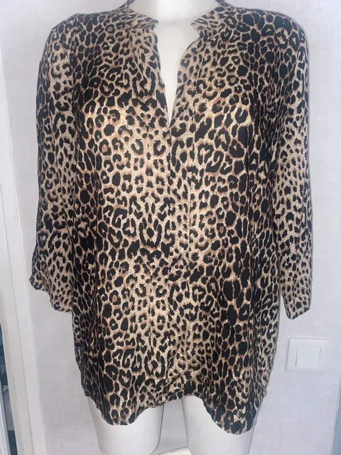 Joli Blouse léopard