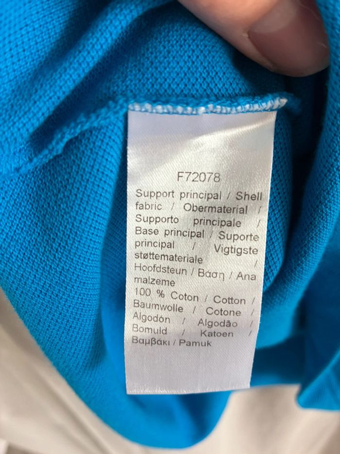 Polo Lacoste bleu électrique taille m très bon état - photo numéro 6