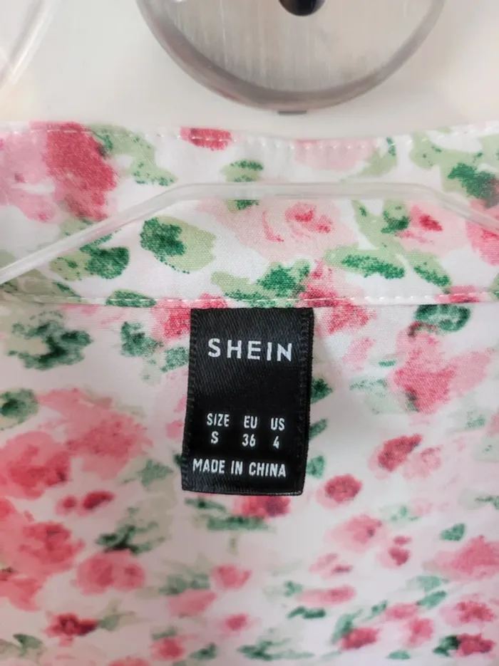 Blouse fleurie taille S - photo numéro 5