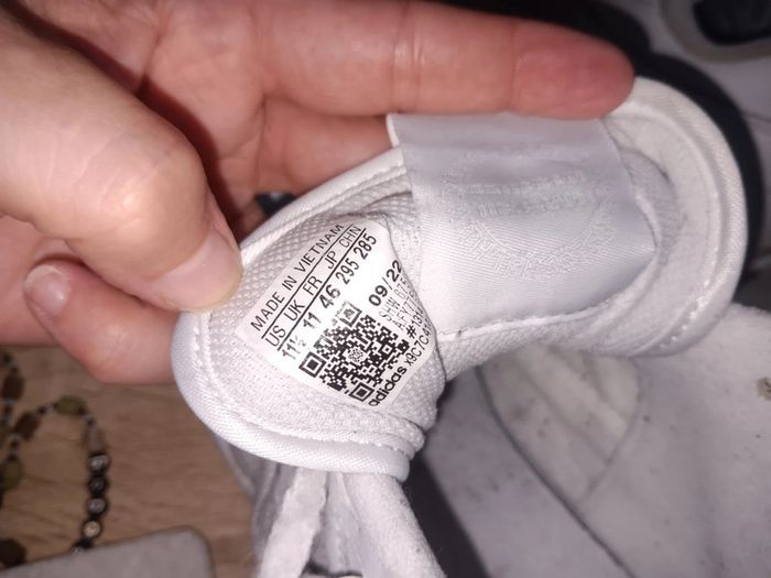 Baskets Adidas Taille 46 Forum Low blanches vintage - photo numéro 8