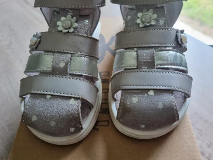 Sandales cuir fille P.26 - photo numéro 6