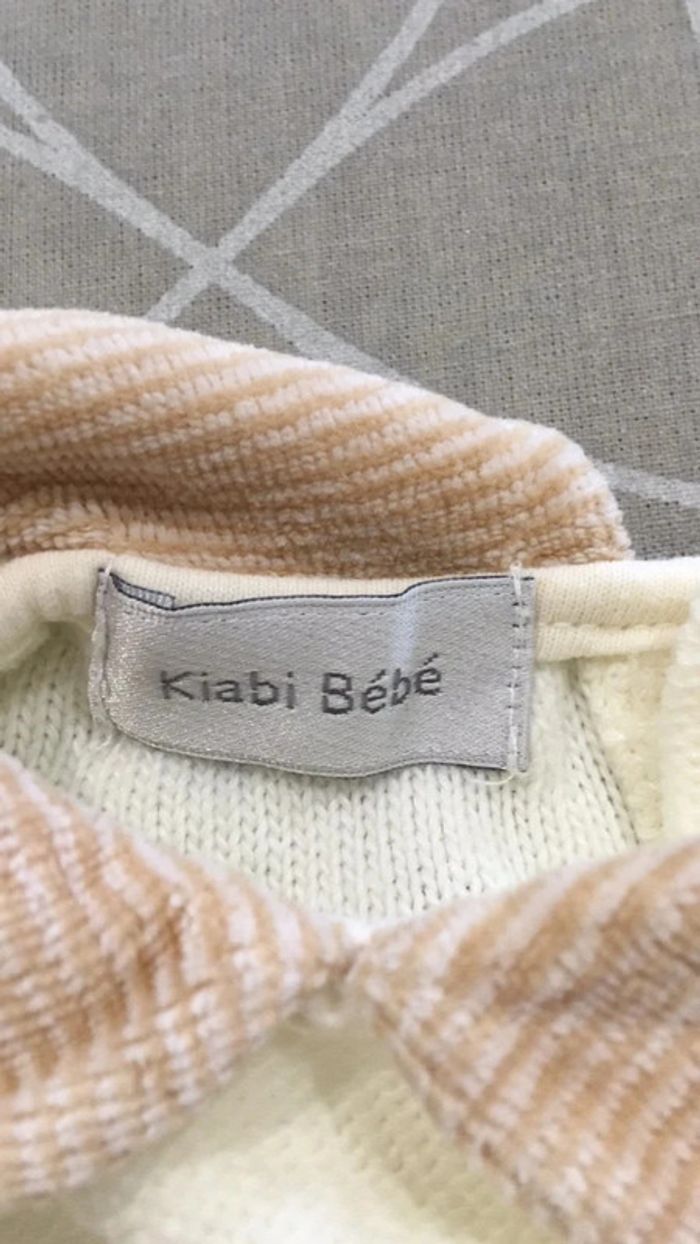 Veste garçon crème kiabi 3 mois - photo numéro 4
