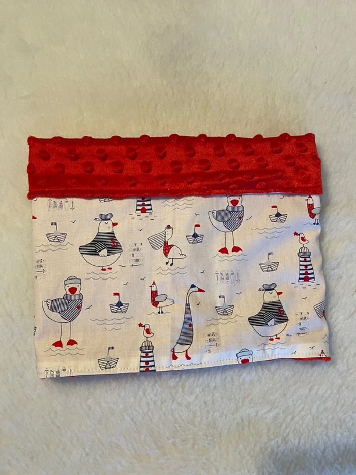Snoods rouge mouette