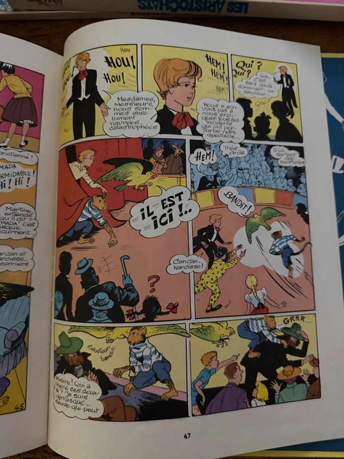 Livre ancien Lisette présente Betty monte un cirque bd album Solveg Rouillard éditions Montsouris - photo numéro 6