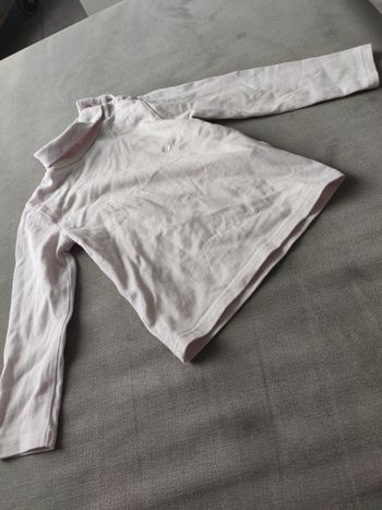 Sous pull rose 24 mois Cyrillus