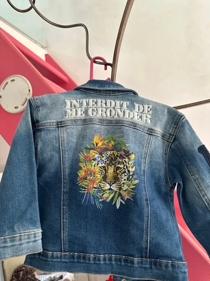 Veste jean IDMG taille 18 mois - photo numéro 4