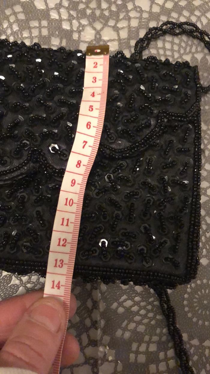 Pochette bandoulière perle - photo numéro 7