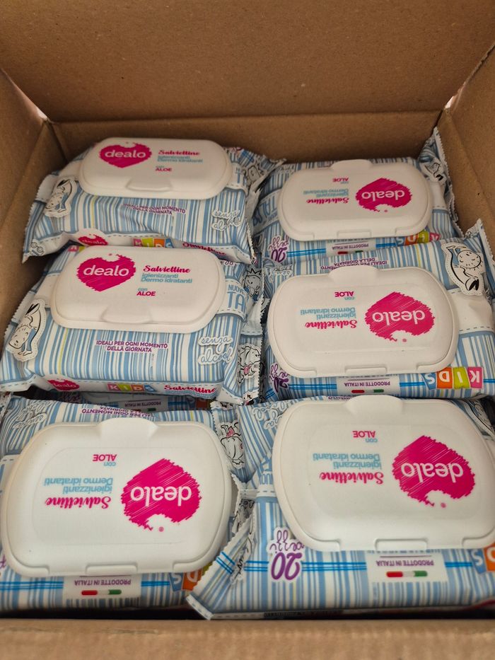 Carton de 24 paquets de 20 lingettes bébé - photo numéro 2