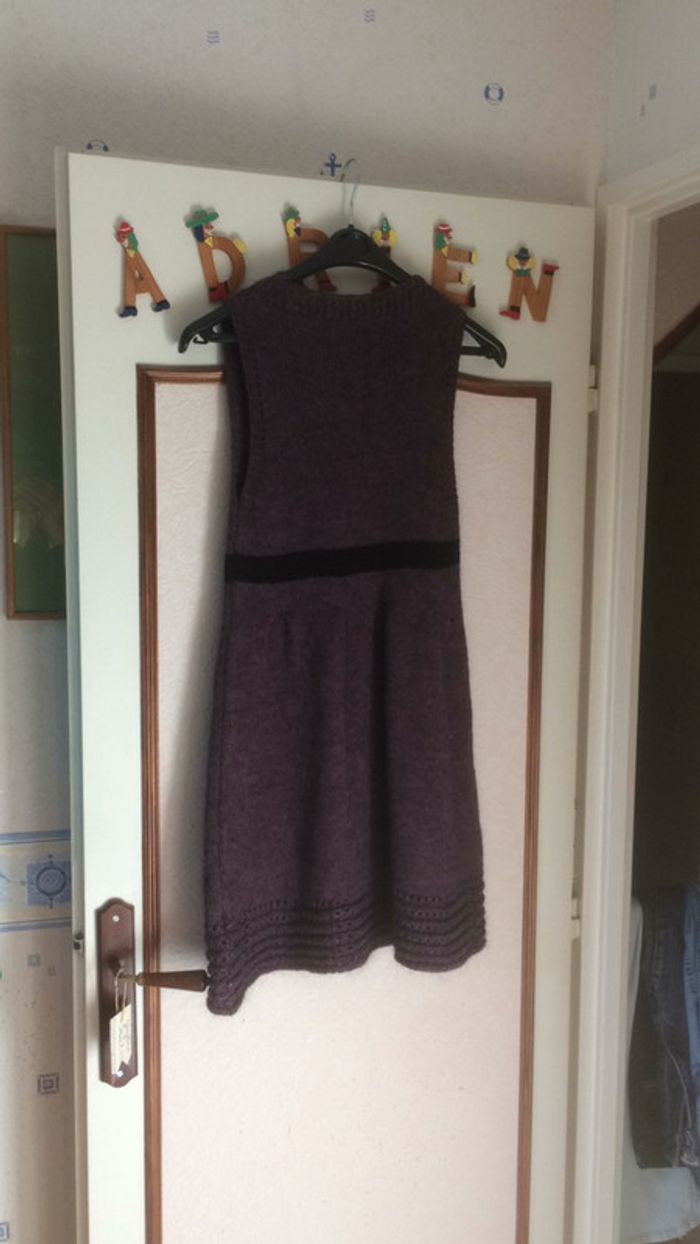 Robe en laine sans manches - photo numéro 4
