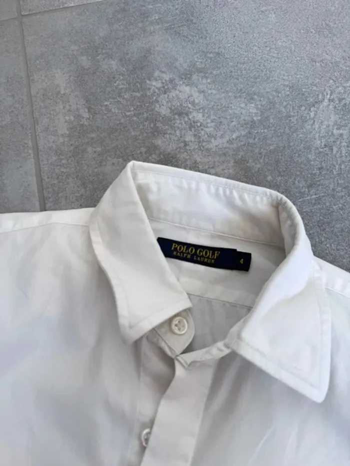 Chemise Polo Golf Ralph Lauren femme blanche taille S super état - photo numéro 6