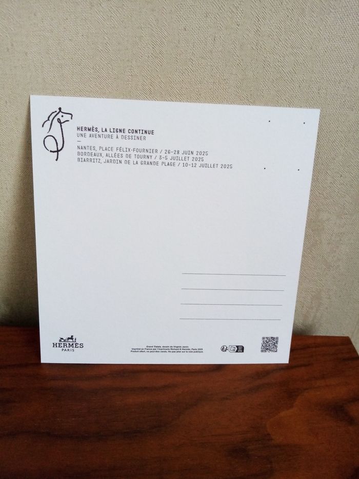 Carte à colorier Hermès - photo numéro 3