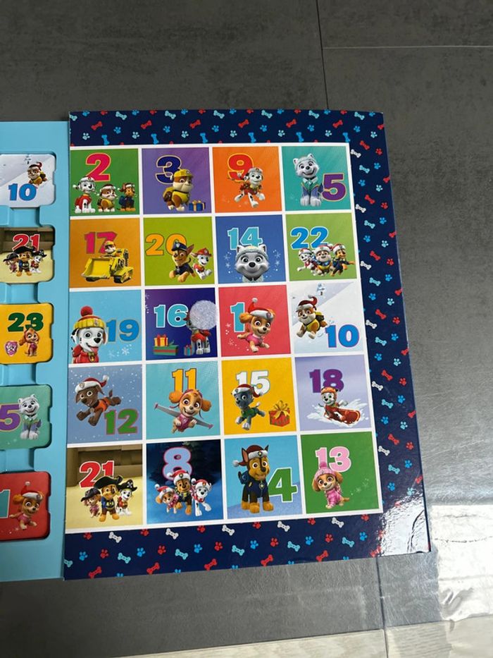 Livre calendrier de l’avent Pat patrouille - photo numéro 3