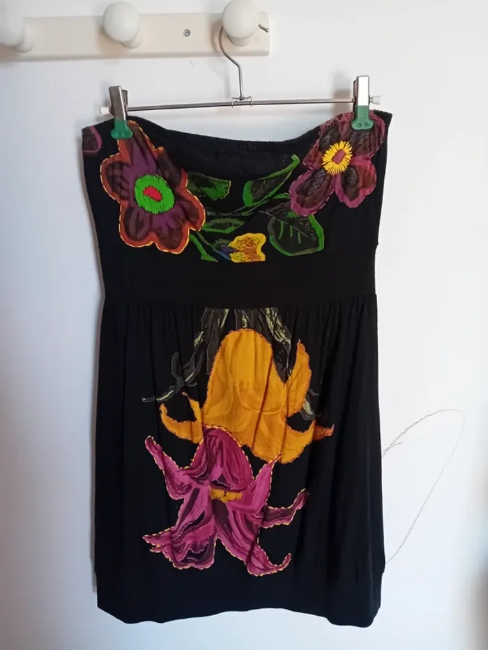 Robe courte bustier Desigual