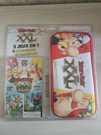 Pack Astérix & Obélix XXL collection + pochette Nintendo switch