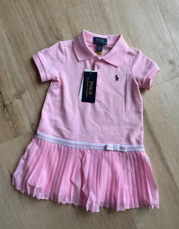 Ralph Lauren Polo Jupe Rose 2Ans
