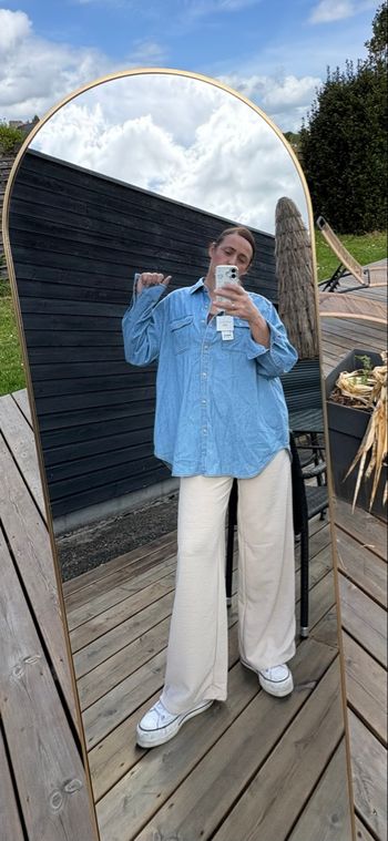 Uniqlo chemise en jean taille XXL