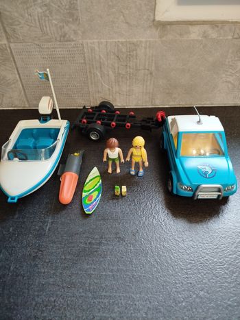 Bateau + voiture