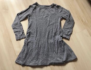 Tunique fille ML - grise - vertbaudet / 5 ans