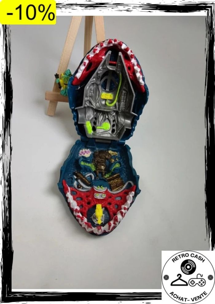 Mighty Max Caught by the Man Eater requin Shark Doom Zones jouets Bluebird 1993 vintage - photo numéro 6