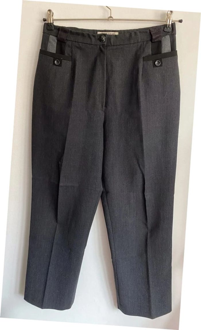 Ensemble tailleur 2 pièces noir Christine Laure t42 - photo numéro 4