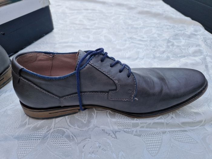 Chaussures de ville homme gris foncé - photo numéro 8