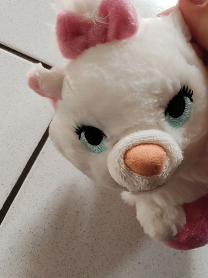 Peluche marie Aristochats so cute coeur - photo numéro 4