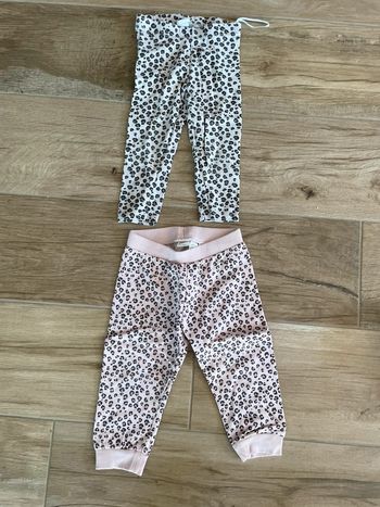 Lot legging léopard