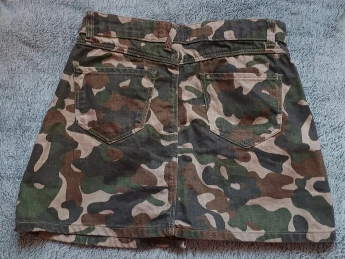 Jupe en Jean Femme Imprimée Militaire 🤎🌻 - photo numéro 3