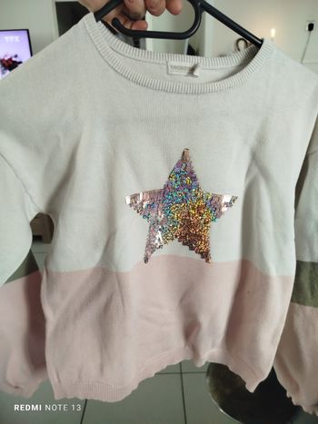 #kytie10ansfille. Pull manches longues taille 10 ans