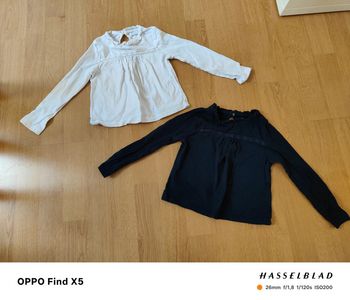 Lot de 2 tee-shirt à manches longues